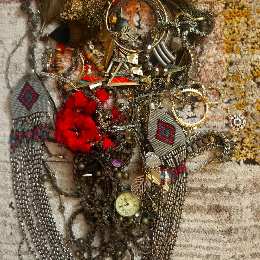 Bundle Bag of Bohemoan Jewelry💫